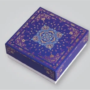 جعبه شیرینی زیره و رویه تک لبه