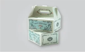 جعبه شیرینی دسته دار