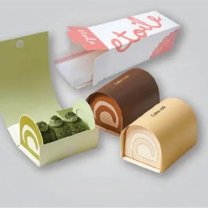 جعبه کیک رولی