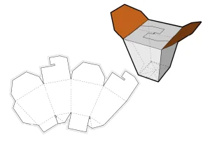 جعبه سیب زمینی مخروطی - Image 2